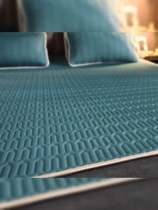 3/4/5/6ฟุต ที่นอนยางลาเท็กซ์ผ้าไหมน้ำแข็งฤดูร้อน ที่นอนปรับอากาศ ที่นอนซักเครื่องได้ ที่นอนกันน้ำ ระบายอากาศได้ดี ที่นอนบาง ice silk mattress