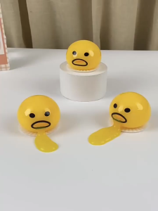 Egg Yolk Stress Ball Anti Stress Egg Toy Lazy Egg Toy