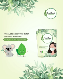 FRESHCARE EUCAPLYPTUS PATCH/STIKER AROMATHERAPY/MELEGAKAN PERNAFASAN
