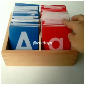 Zoetoys Sand Paper Letters | Montessori Language | Mainan anak | Edutoys