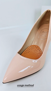 Leather Forefoot and Metatarsal Pad Non-slip Foot Pain Relief Care of Cushions  Tan Womens