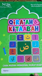 Buku Qiraah & Kitaabah Dari Usia Dini - Abu Yala Kurnaedi
