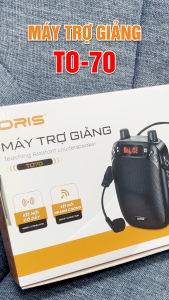 Máy trợ giảng ORIS T0-70 tích hợp Reverb giúp giọng trong và mượt hơn Loa trợ giảng chính hãng công suất lớn BH 12 tháng - ORIS Professional