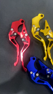 Handle rem motor tuas rem full CNC model stelan full warna Satria fu Tiger CB150 CB150R Megapro