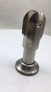 Stainless Kaki Partisi WC Kamar Mandi & Kuat Dan Stabil Phenolic Cubicle Toilet Leg 10cm