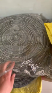 Alas Piring Bulat / Braided Nordic Placemat / Alas Piring Meja Makan Bulat 38cm