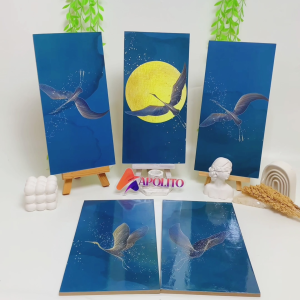 HIASAN DINDING BLUE MOON BURUNG & DEKORASI KAMAR AESTHETIC