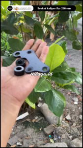Breket Kaliper Nissin Standar Fiz R Jupit Z Burhan Vega Lama & Tiara Disc Cakram 260mm