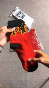 Kaos Kaki Oldschool Motif Skate Merk Panjang Premium - Hosela Project