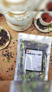 TRÀ MẸ RANG Trà Gạo Lứt Đen hỗ trợ giảm cân đẹp da nhà làm sạch 100%