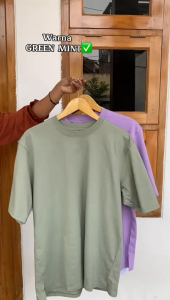 Kaos Oversize Wanita Kaos Zeroeight Bahan Cotton Combed 24S