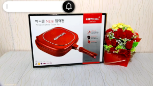 QME Original Korea 32cm / wajan penggorengan teflon bolak balik anti lengket