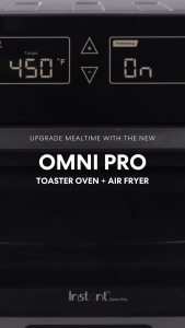 Instant Omni Pro 19QT/18L Toaster Oven Air Fryer 14-in-1 Crisp Broil Bake Roast Rotisserie Toast Slow Cook Proof Split Cook Temp Probe Convection