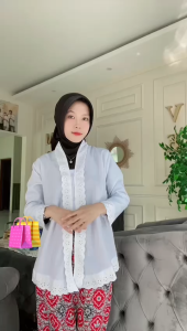 Setelan Kebaya Anak Sekolah/Kebaya Sunda/Kebaya Anak Sekolah SD/TK/Seragam Anak Sekolah/Katun BSY