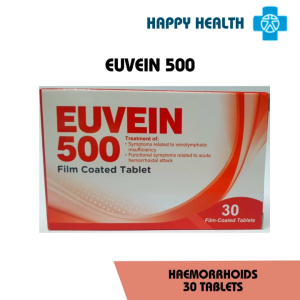 Euvein 500 - for treatment of hemorroids vericose veins (Exp DEC 2025) Euvein 500 Tablet Price - Lazada