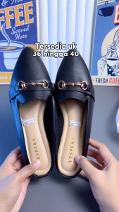 VESPERA Helena mules slip on wanita | sandal flat wanita