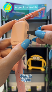 【Angel Lite Watch】For Young Kids☆4G Kids Smart Watch☆GPS Tracker☆SOS Alert☆Video Call☆Pedometer☆Classroom Mode☆Bunnyshop