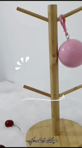 Rak Kayu Standing Unik Organizer Aksesoris Kayu Berdiri Serbaguna 8WA32