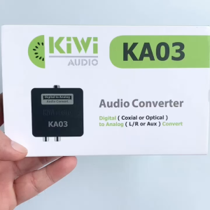 Bộ Chuyển Đổi Âm Thanh Digital KiWi KA03 chuyển đổi từ tín hiệu quang / Coaxial sang Audio R/L - Gia Dụng Bo Bi