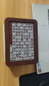 Money Box Piggy Bank Wood Money BankTabung Piggy Bank Kayu，Reusable Money Box With Saving Goal And Numbers To Check For Helps The Habit Of Saving Boutique  木质存钱罐