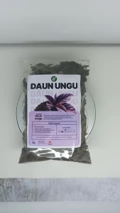 Teh Seduh/Tubruk Daun Ungu | Teh Daun Ungu kering 40gr | Teh Diet untuk Ambeien dan Wasir