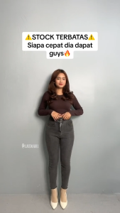 Celana Jeans Wanita Skinny J32 Highwaist Strech - Celana Pensil Silang Wanita Strech Terbaru