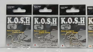 ICHIKAWA K.O.S.H SINGLE HOOK (MADE IN JAPAN)