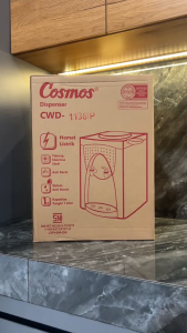 Cosmos Dispenser Hot Normal - CWD1138 Purple - 2 Kran, Suhu Maksimal 95oC - Praktis dan Mudah Digunakan
