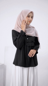 LMF-Gabriella-Blouse casual daily atasan wanita