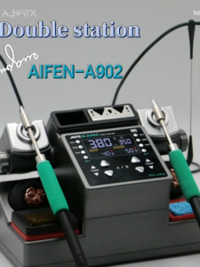 SOLDER STATION AIFEN A902 C210 + C245 DOUBLE GAGANG UNTUK TOOLS HANDPHONE