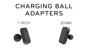 Peak Design Mobile 1" Ball Mount Charging Adapter (Non Locking)