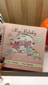 BINDER BOOK MIDDLE SANRIO XQ | BUKU TULIS BINDER SANRIO | KUROMI | MELODY | CINAMORROL | BUKU TULIS | DIARY BOOK | NOTES BOOK | NOTES | KMK