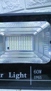 Solar LIGHT HP SO1-C 60w Aluminum Body Water Proof IP65 rated all with remote.