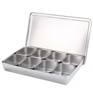 Stainless steel Japanese tray with cover fresh keeping box with lid food keepers with lid stainless stock food storage for refrigerator spice organizer cabinet storage stainless bowl for steaming crisper box food warmer lunch box serving tray with cover
