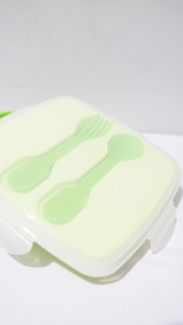 Wadah Tempat Makan Plastik Hijau Golden Sunkist TNK 1028