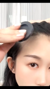 Bedak garis rambut SUAKE memenuhi garis rambut dan tahan air serta tahan keringat Hair Shadow Hairline Powder Hair Line Bedak Penutup Garis Rambut Cokelat Hitam Waterproof Tahan Keringat Air Alami Tahan 24Jam Isi 4 Gram