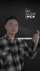 MS Glow For Men - Sunscreen Spray - 50 ml + Maskulin - 150 ml