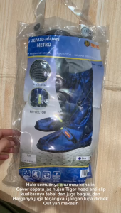JAS HUJAN SEPATU / COVER SEPATU JASHUJAN TIGER HEAD ANTI SLIP