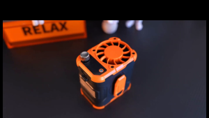 Quạt thổi gió làm mát cơ thể Waist Fan mô tơ brushless không chổi than điều chỉnh thay đổi tốc độ gió vô cấp dung lượng pin 12000mAh