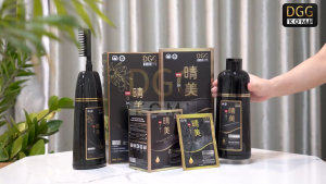 Dầu Gội Là Nâu DGG KOMI Gội Nhuộm Màu Nâu Đen Tự Nhiên Tinh Chất Thảo Dược - Gói 25ml
