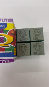 ตรายาง ชุดตรวจการบ้าน รูปการ์ตูนพระจันทร์ รุ่น IQ+187 (ดีมาก ดี พอใช้ แก้ไข) ราคา/ชุด | เคแคมปัส เครื่องเขียน