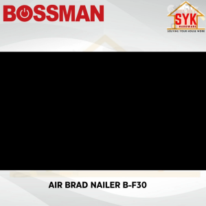 SYK Bossman B-F30 Air Brad Nailer Stapler Gun Pneumatic Sofa Wood Nailer Gun Mesin Pemaku Kayu Udara