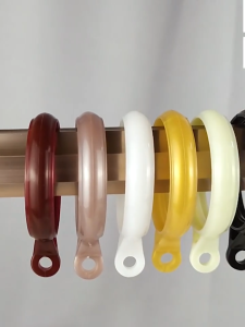 【SKIT SG】10pc/pack Curtain Ring for Roman Curtain Rod below 40mm Diameter Thicken Curtain Decor Simple Curtain Rings Roman Rod Clip Hook Curtain Accessories Hanging Loop Buckle Curtain Hooks Curtain Rings for Rod Shower Curtain Rod Accessories