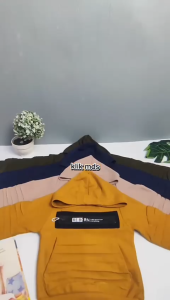 Setelan Anak - Baju Bayi Laki-laki Model Hoodie Tangan Panjang Celana Panjang Motif Hoodie Reborn