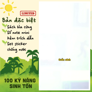 Sách - 100 Kỹ Năng Sinh Tồn (Bản Thường và Bản Đặc Biệt) - Đinh Tị Books