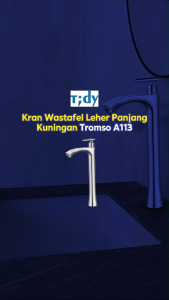 Tidy Kran Wastafel Leher Panjang Kuningan Tromso A113 Sink Faucets Mitra10 Kran Air Built-In Water Material Kuningan Berkualitas - Lazada
