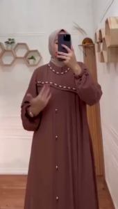 CLARA DRESS Crinkle Airflow Premium Gamis Kringkel Kombinasi Payet Mutiara Gamis Terbaru Elegan Simple Mewah Gamis Payet Terlaris Gamis Kondangan Dress Wanita Muslim Gamis Wanita Kekinian Gamis Lebaran Gamis Jumbo Gamis Sage