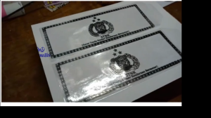 Plastik STNK Logo Samsat / Pelindung STNK Logo POLDA Tebal