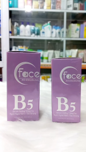 [Màu tími] ( Mua 1 tặng 1 gói rửa mặt Chivey) Serum B5 dưỡng trắng da - ngăn ngừa nám - tàn nhang Faceplus+