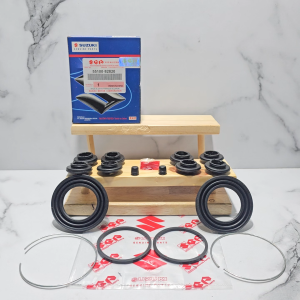 KIT KALIPER KARET REM CAKRAM DEPAN SUZUKI JIMMY KATANA 1SET UNTUK 2RODA PART MOBIL